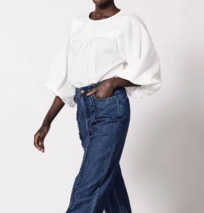Cleobella Bebe Blouse In Ivory In White