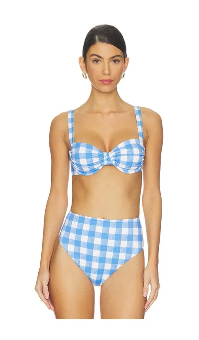 Cleobella Beckett Top In Blue