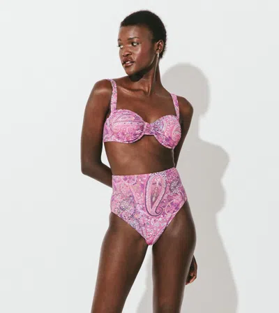 Cleobella Beckett Top | Caymen Paisley Pink