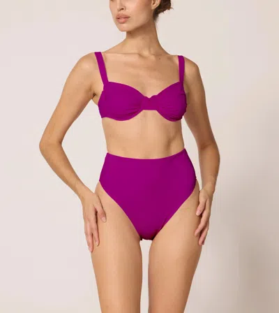 Cleobella Beckett Top In Purple