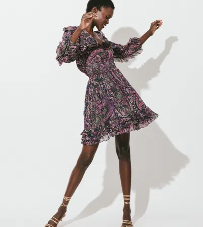 Cleobella Bellamy Mini Dress In Multi