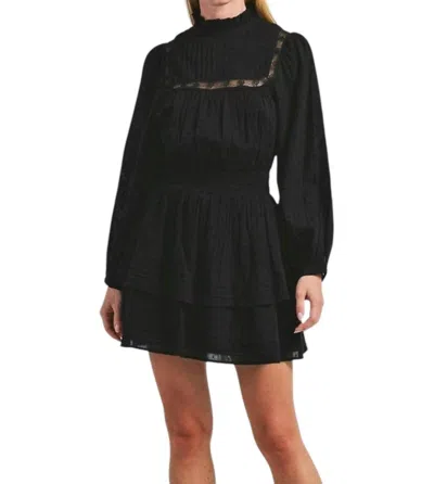 Cleobella Berit Mini Dress In Black