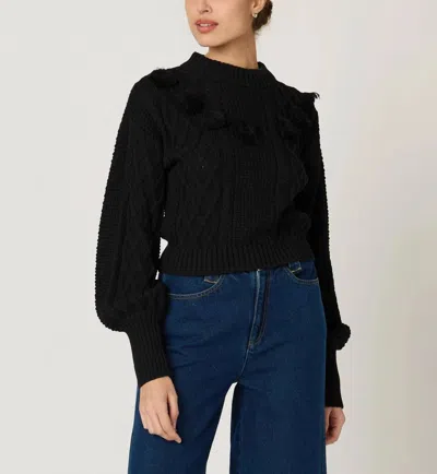 Cleobella Bettina Sweater In Black