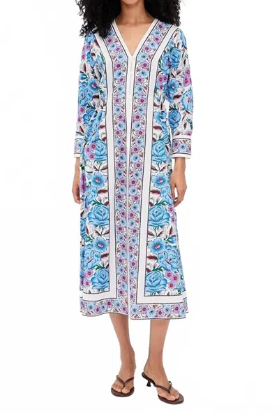 Cleobella Blanche Midi Dress In Fluora In Multi