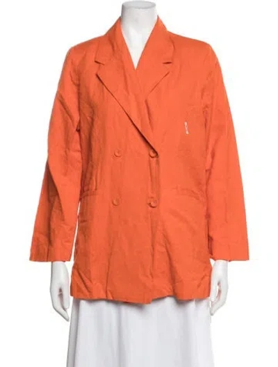 Pre-owned Cleobella Blazer W/ Tags In Orange