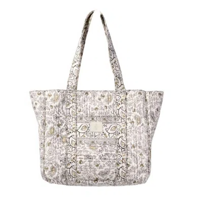 Cleobella Block Print Tote Bag In Ornate Paisley In Multi
