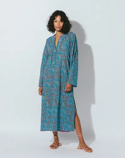 Cleobella Bria Kaftan Dress In Multi