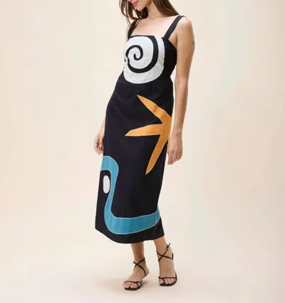 Cleobella Brie Midi Dress In Black