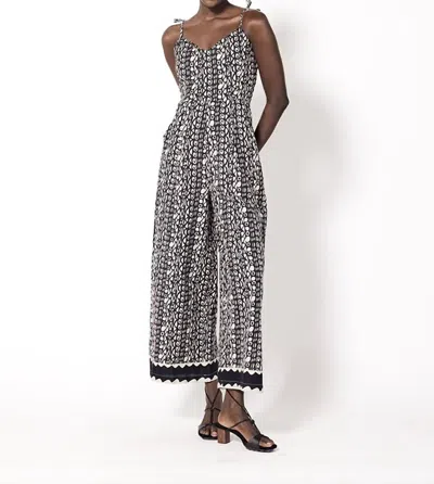 CLEOBELLA BRIONY JUMPSUIT IN BLACK & WHITE