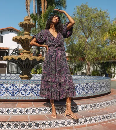 Cleobella Callista Midi Dress In Multi