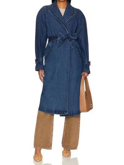 Cleobella Cara Trench In Blue