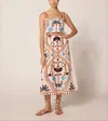 Cleobella Carmen Midi Dress In Liliana Print In Multi