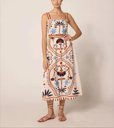 Cleobella Carmen Midi Dress In Liliana In Multi