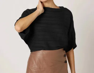 Cleobella Caro Knit Sweater In Black
