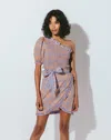 Cleobella Cassidy Mini Dress Vine Block Print
