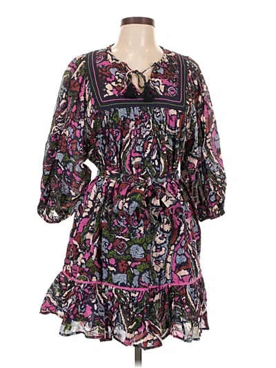 Pre-owned Cleobella Casual Dress In Black