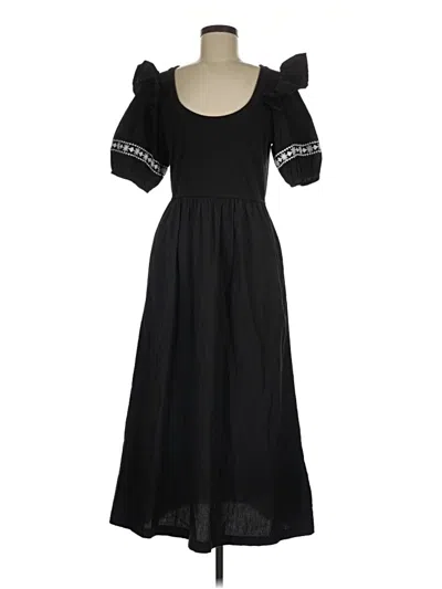 Pre-owned Cleobella Casual Dress In Black