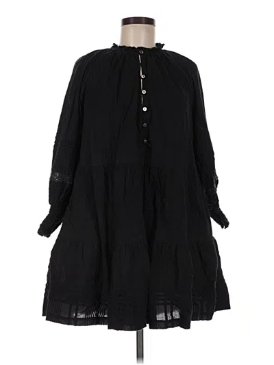 Pre-owned Cleobella Casual Dress In Black