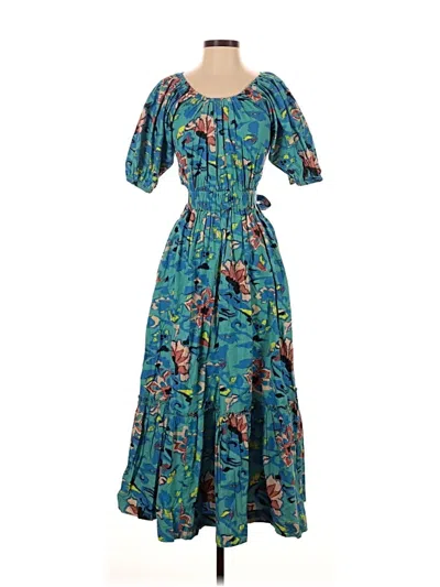 Pre-owned Cleobella Casual Dress In Blue
