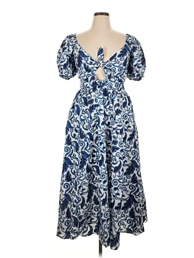 Pre-owned Cleobella Casual Dress In Blue