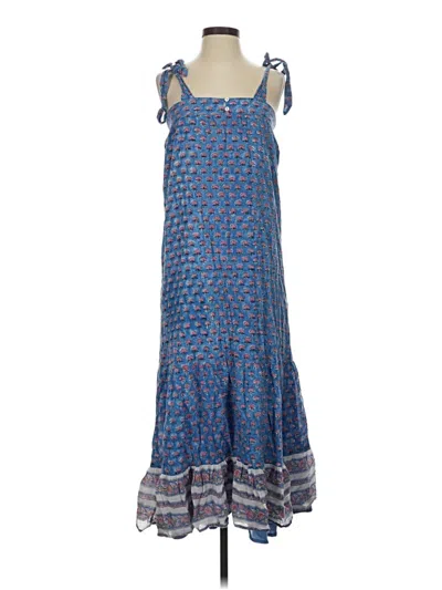 Pre-owned Cleobella Casual Dress In Blue