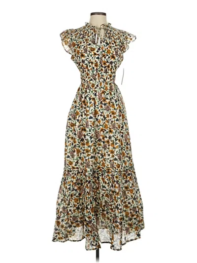 Pre-owned Cleobella Casual Dress In Brown