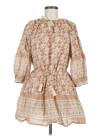 Pre-owned Cleobella Casual Dress In Brown