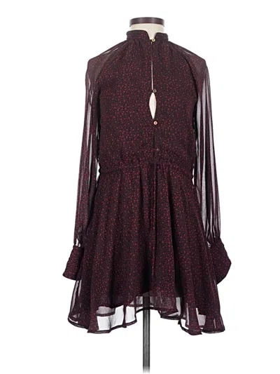 Pre-owned Cleobella Casual Dress In Burgundy