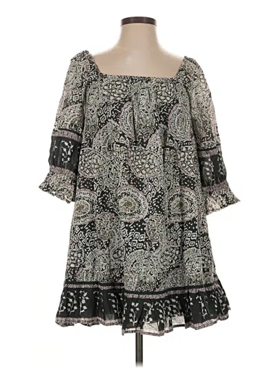 Pre-owned Cleobella Casual Dress In Gray