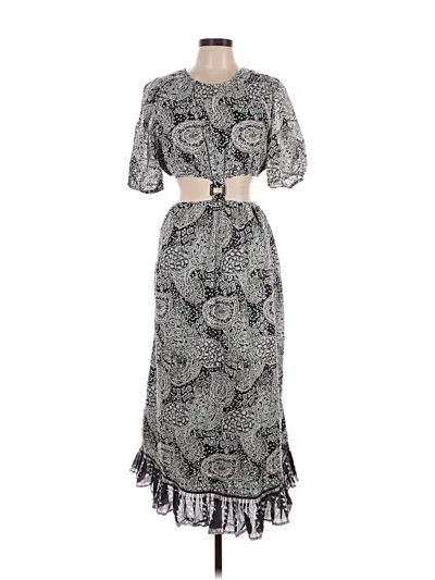 Pre-owned Cleobella Casual Dress In Gray