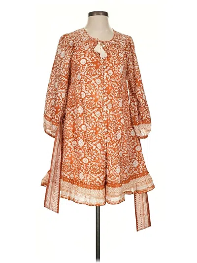 Pre-owned Cleobella Casual Dress In Orange