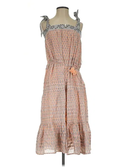 Pre-owned Cleobella Casual Dress In Orange