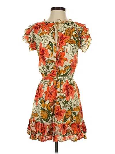 Pre-owned Cleobella Casual Dress In Orange