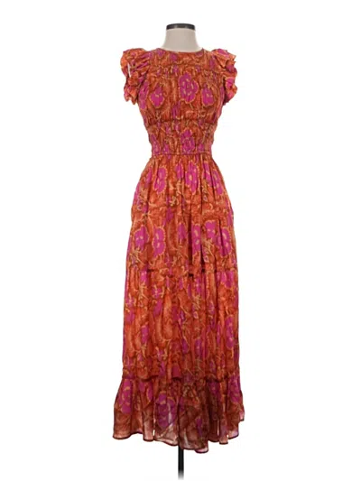 Pre-owned Cleobella Casual Dress In Pink
