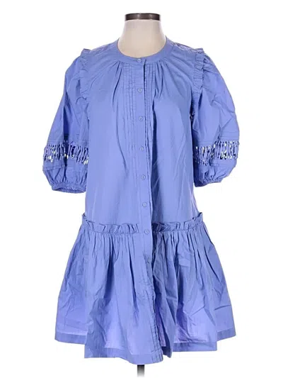 Pre-owned Cleobella Casual Dress In Purple