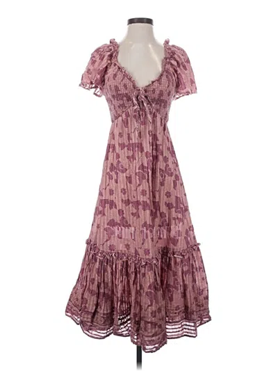 Pre-owned Cleobella Casual Dress In Purple