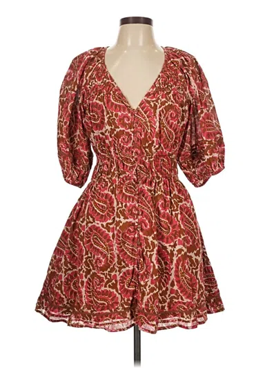 Pre-owned Cleobella Casual Dress In Red