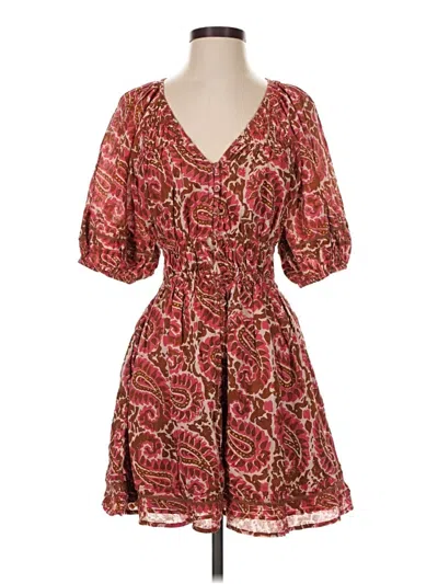 Pre-owned Cleobella Casual Dress In Red