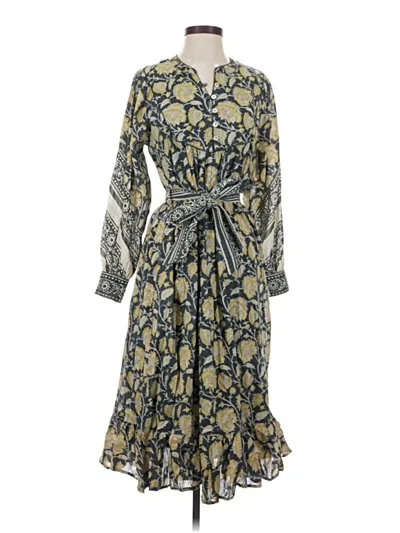 Pre-owned Cleobella Casual Dress In Yellow