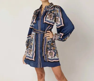 Cleobella Charisma Mini Dress In Floral Anise