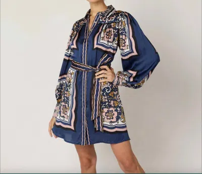 Cleobella Charisma Mini Dress In Floral Anise In Multi