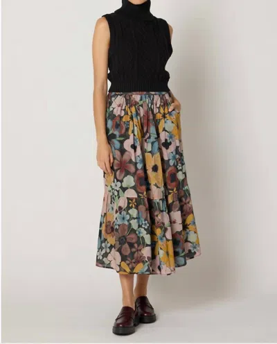 Cleobella Charlene Ankle Skirt In Multicolor