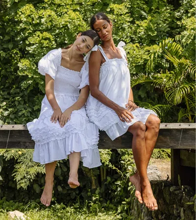 Cleobella Cherith Midi Dress In White
