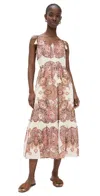 Cleobella Cindy Ankle Dress Foulard Paisley Print In Foulard Paisley Print