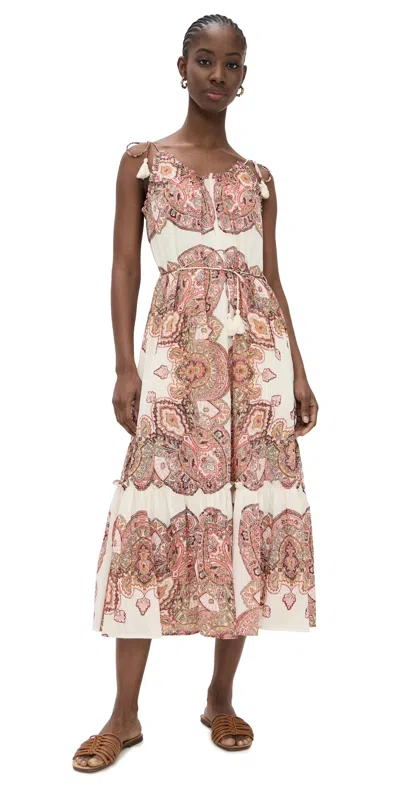 Cleobella Cindy Ankle Dress Foulard Paisley Print