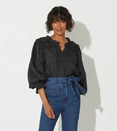 Cleobella Claudia Blouse In Black