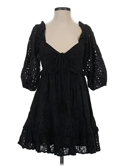 Pre-owned Cleobella Cocktail Dress In Black