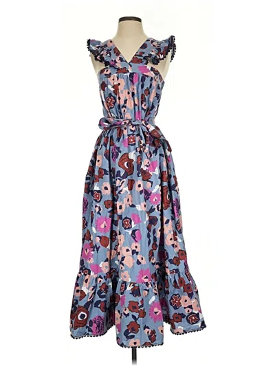 Pre-owned Cleobella Cocktail Dress In Blue