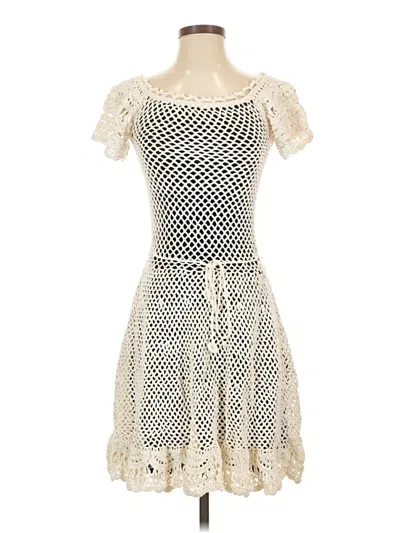 Pre-owned Cleobella Cocktail Dress In Ivory
