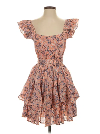 Pre-owned Cleobella Cocktail Dress In Orange